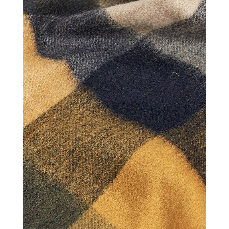 Echarpe Tattersall en laine Barbour
