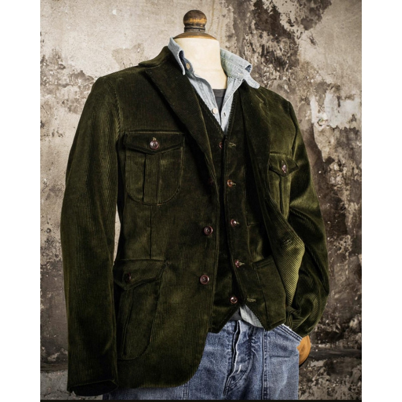 Blazer Le Milord en velours Fleurs de Bagne