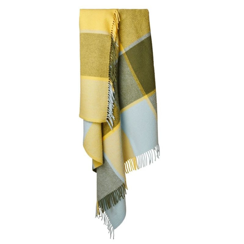 Geruite plaid Lemon Tweedmill