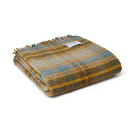 Plaid Cottage Mustard Tweedmill