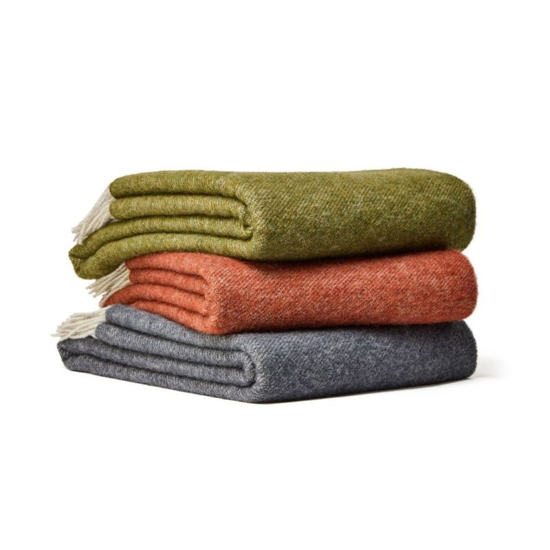 Plaid Dartmoor Orian Blauw Tweedmolen