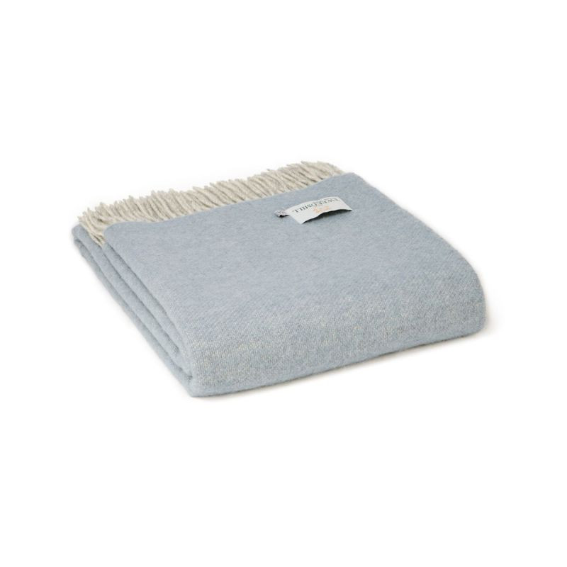 Plaid Dartmoor Blue Mist Tweedmill