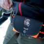 Cartouchière avec poche Orange Sanglier Riserva