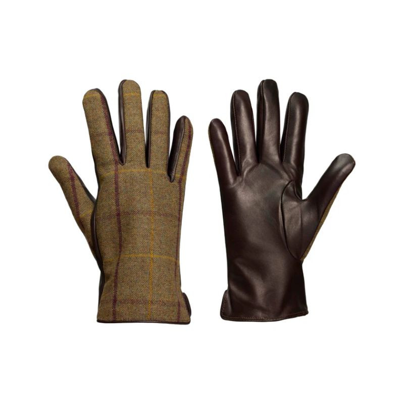 Gants en Tweed femme Fiona Laksen