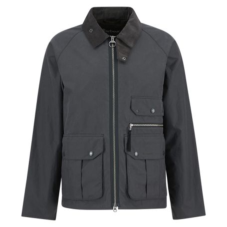 Re-Engineered Noirett Spey geoliede jas van Barbour