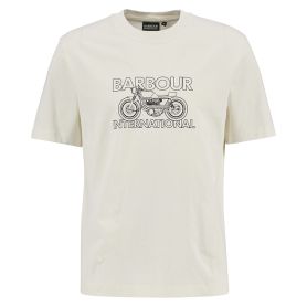 T-Shirt Cowl Motorbike Graphic Barbour International