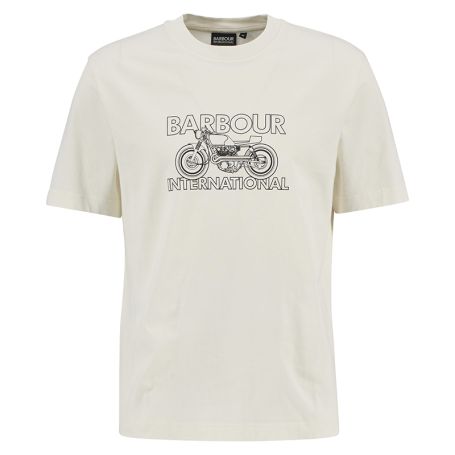 T-Shirt Cowl Motorbike Graphic Barbour International