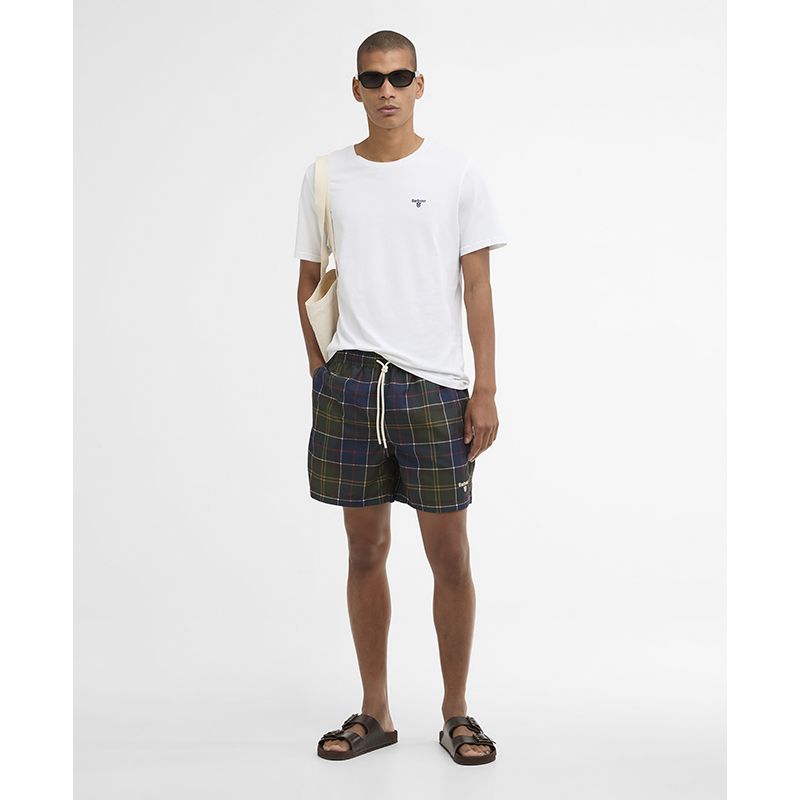 Short de bain Staple Tartan Barbour