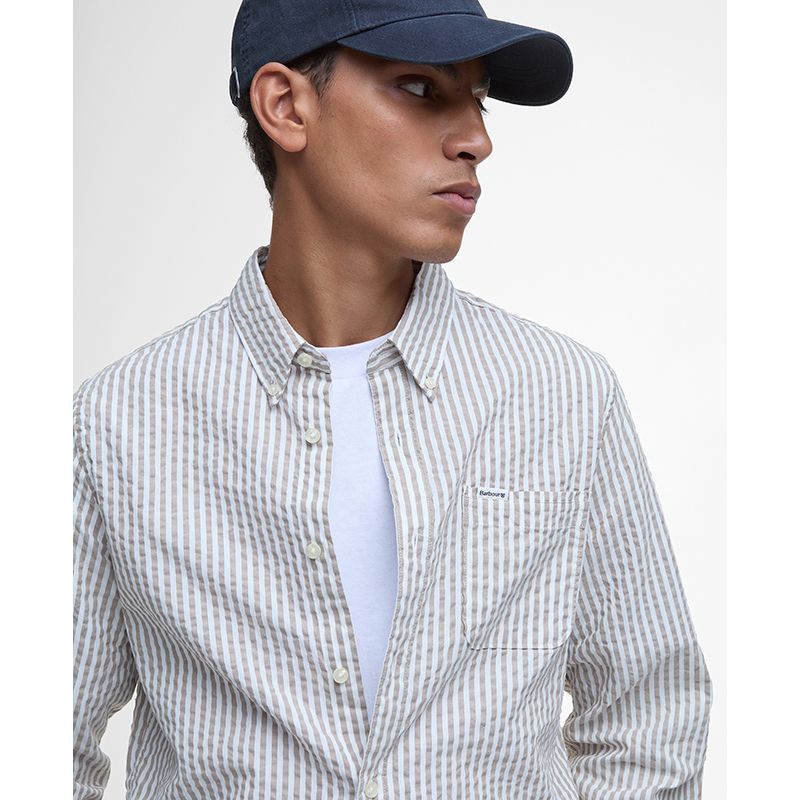 Chemise Cresswell Seersucker Barbour