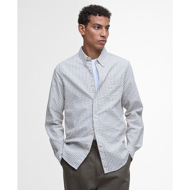 Chemise Cresswell Seersucker Barbour