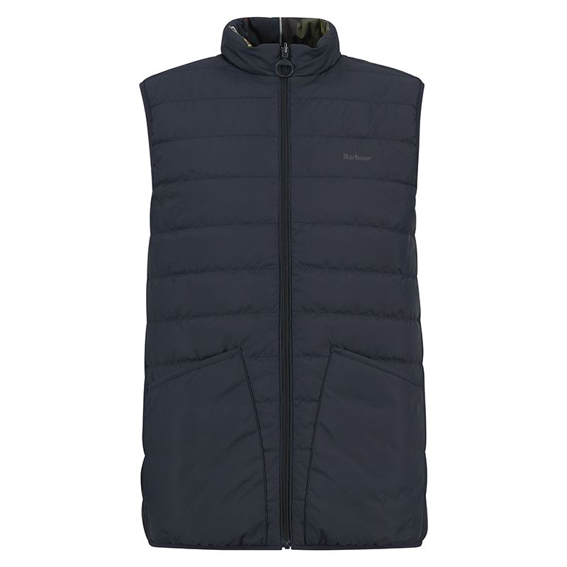 Gilet Réversible Fourré Tartan Barbour