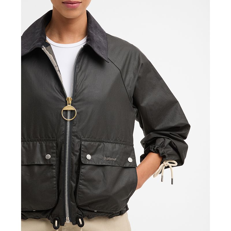 Veste Huilée Marron Femme Barbour