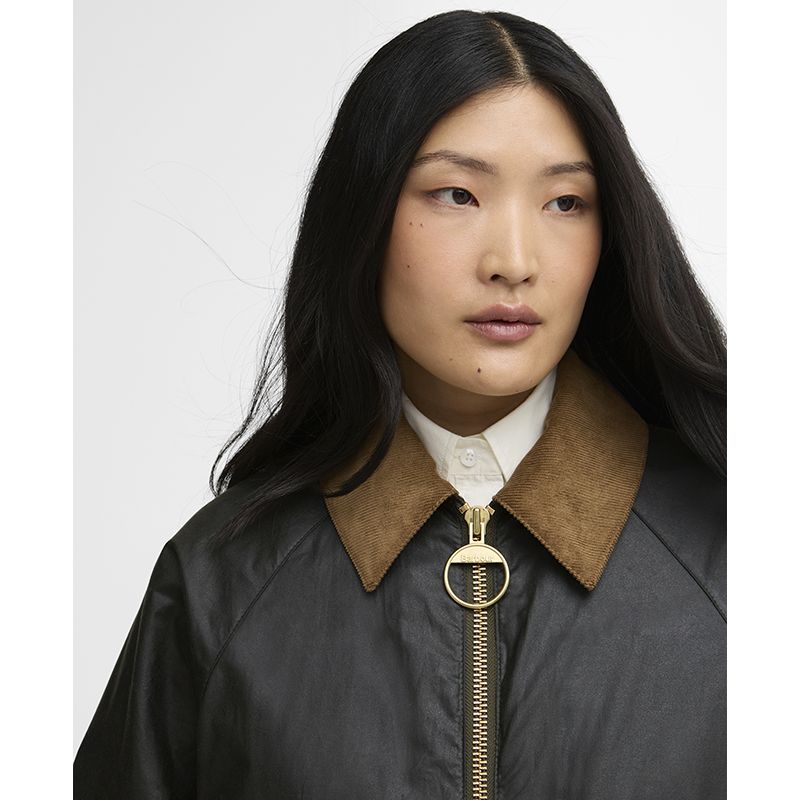 Veste Huilée Marron Femme Barbour