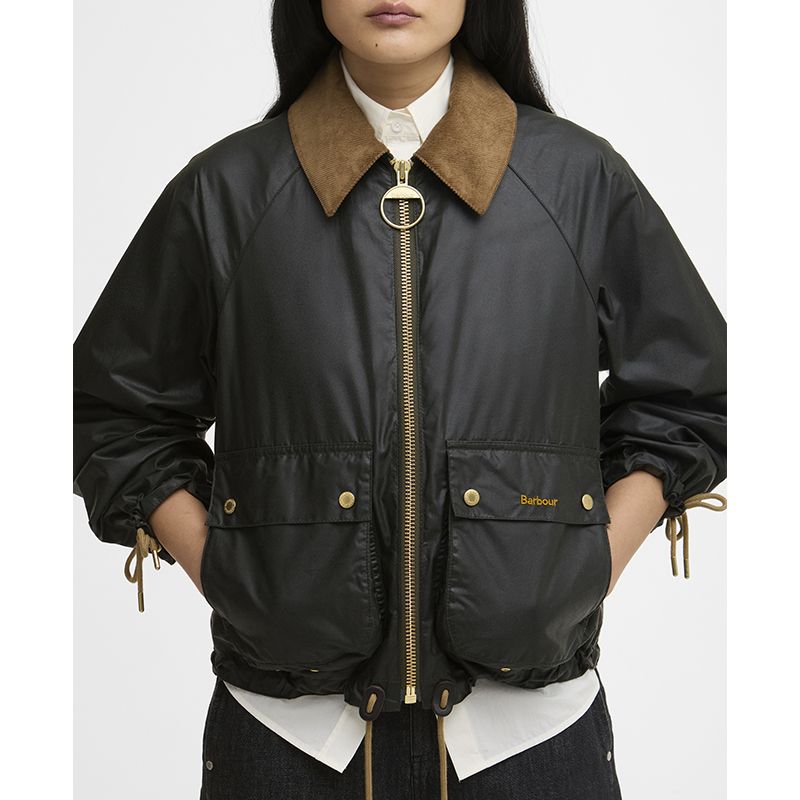 Veste Huilée Marron Femme Barbour