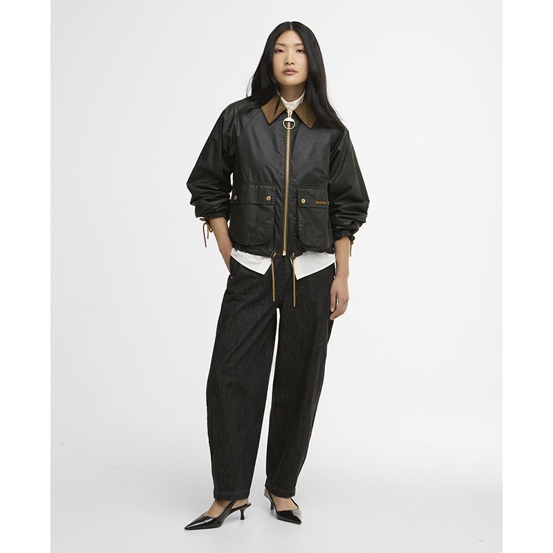 Veste Huilée Marron Femme Barbour