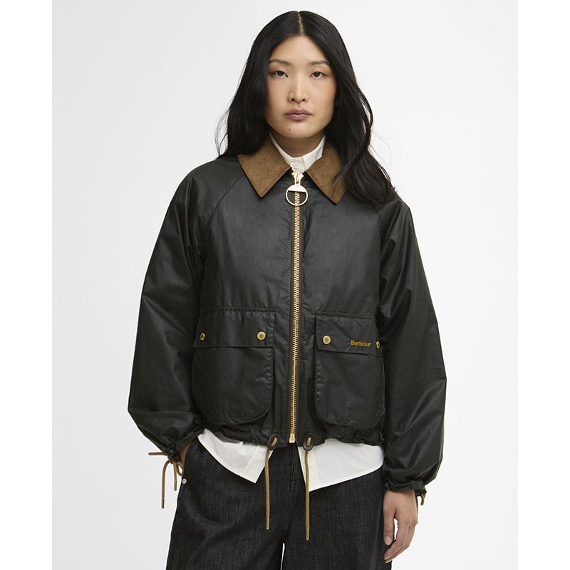 Veste Huilée Marron Femme Barbour