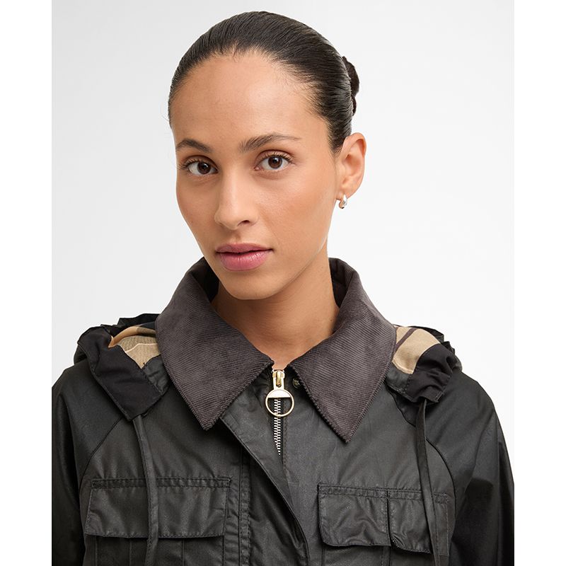 Liza damesjas van geolied canvas van Barbour