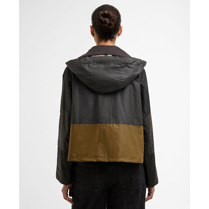 Liza damesjas van geolied canvas van Barbour