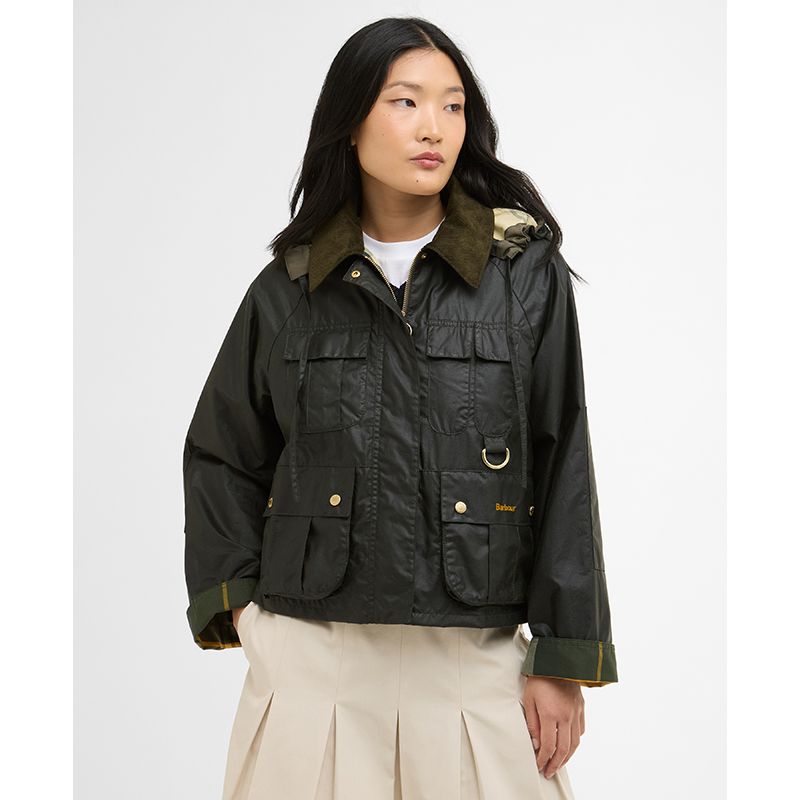 Veste Huilée Liza Femme Barbour