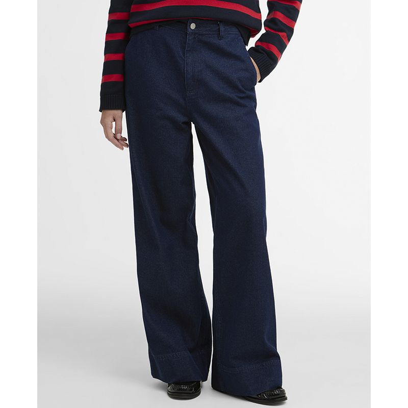 Pantalon Maia Denim Femme Barbour