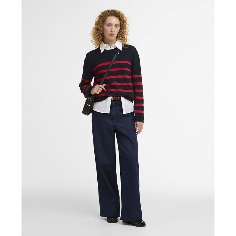 Pantalon Maia Denim Femme Barbour