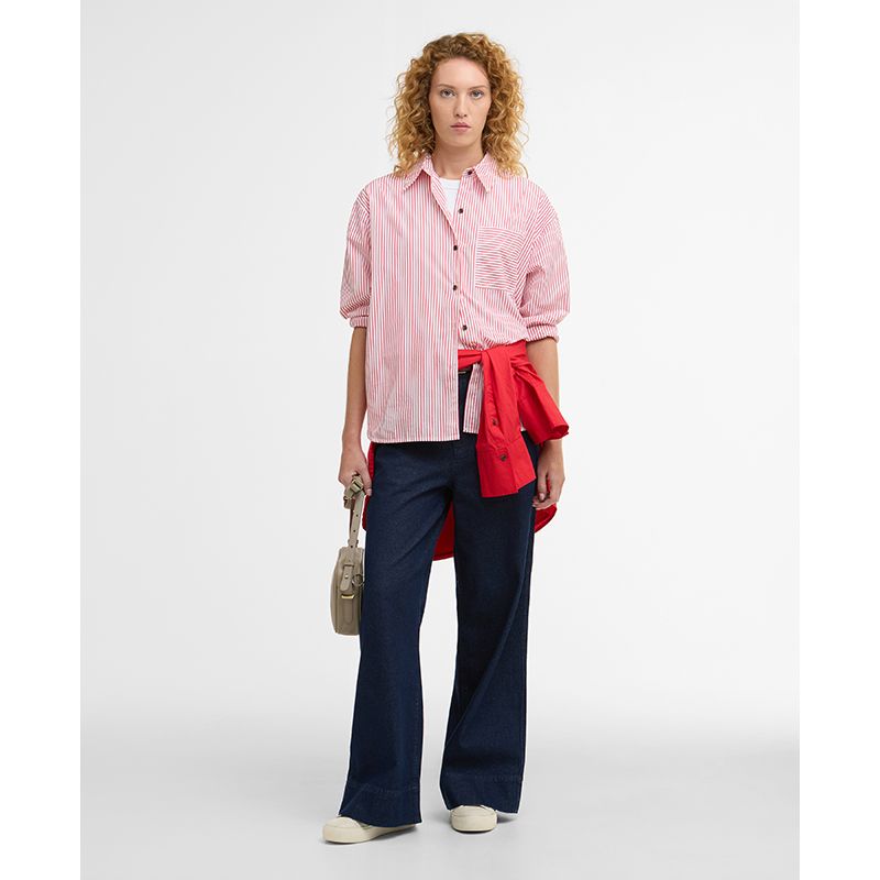 Chemise Polly Striped Femme Barbour