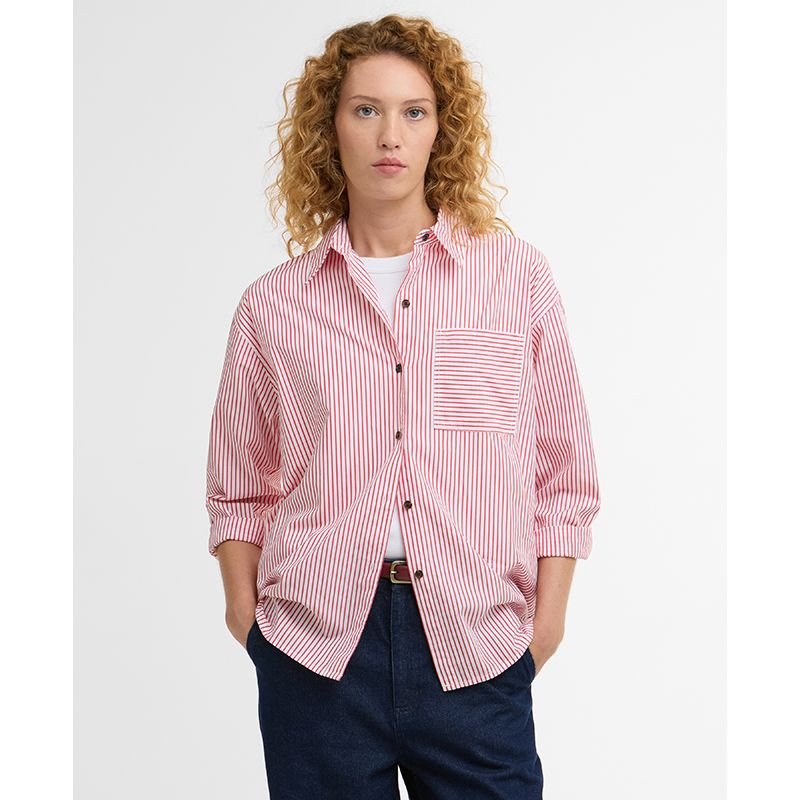 Chemise Polly Striped Femme Barbour