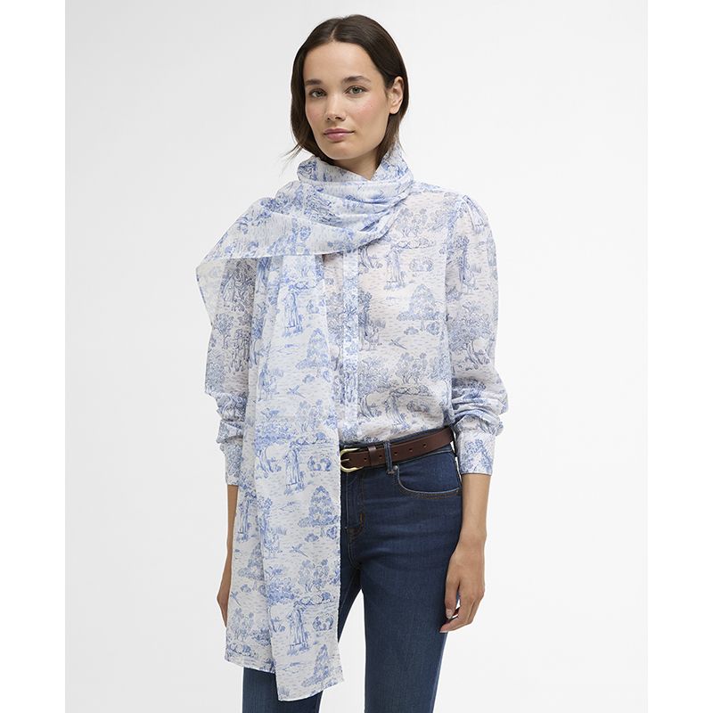 Foulard Wisteria Femme Barbour