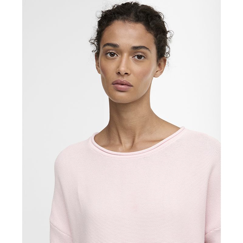 Ted marineblauwe trui voor dames van Barbour