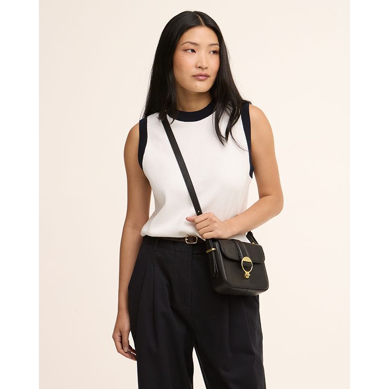 Mini Rosa Crossbody leren tas voor dames van Barbour