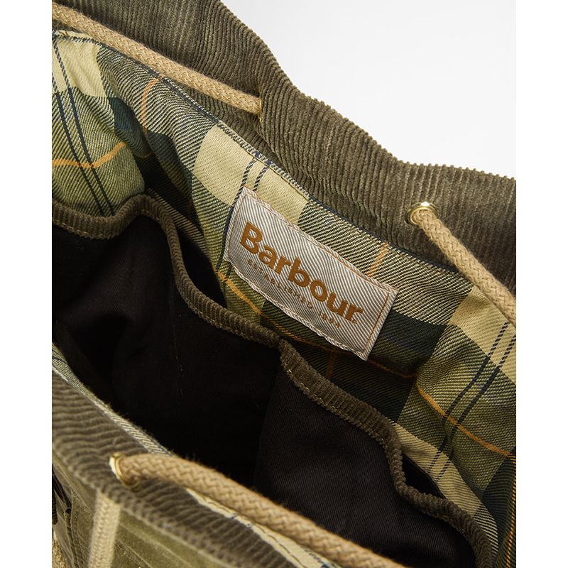 Draagtas Mia met trekkoord Barbour