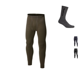 Caleçon Long Johns with Fly 200g Woolpower avec chaussettes offertes