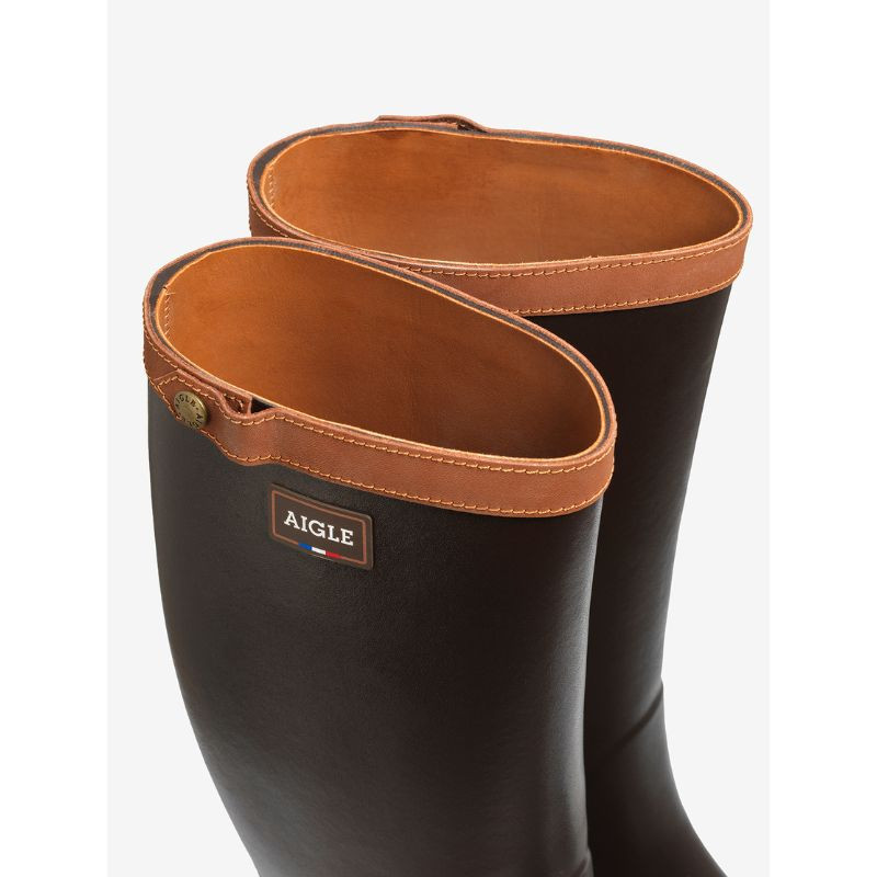 Bottes Chambord signature doublure cuir Aigle