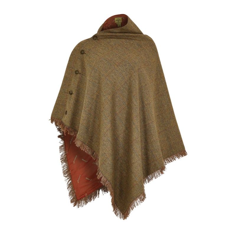 Poncho en Tweed Femme Hazelwood Dubarry
