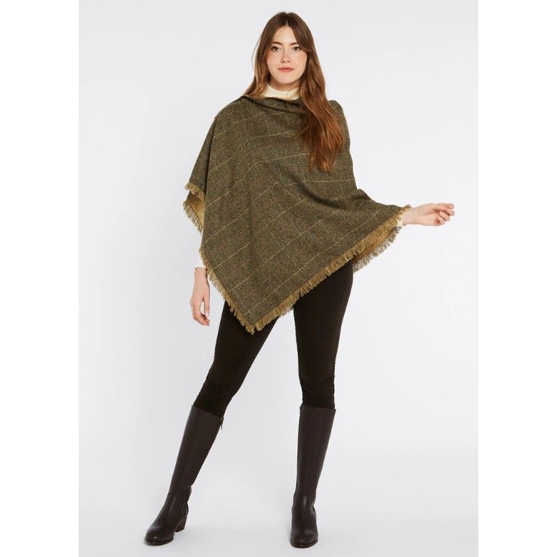Poncho en Tweed Femme Hazelwood Dubarry