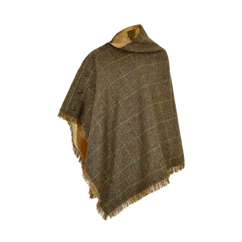 Poncho en Tweed Femme Hazelwood Dubarry