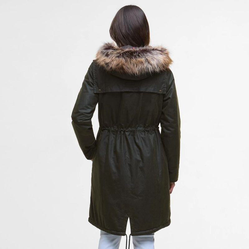 Barbour Vrouwen Parka Durham City Geolied