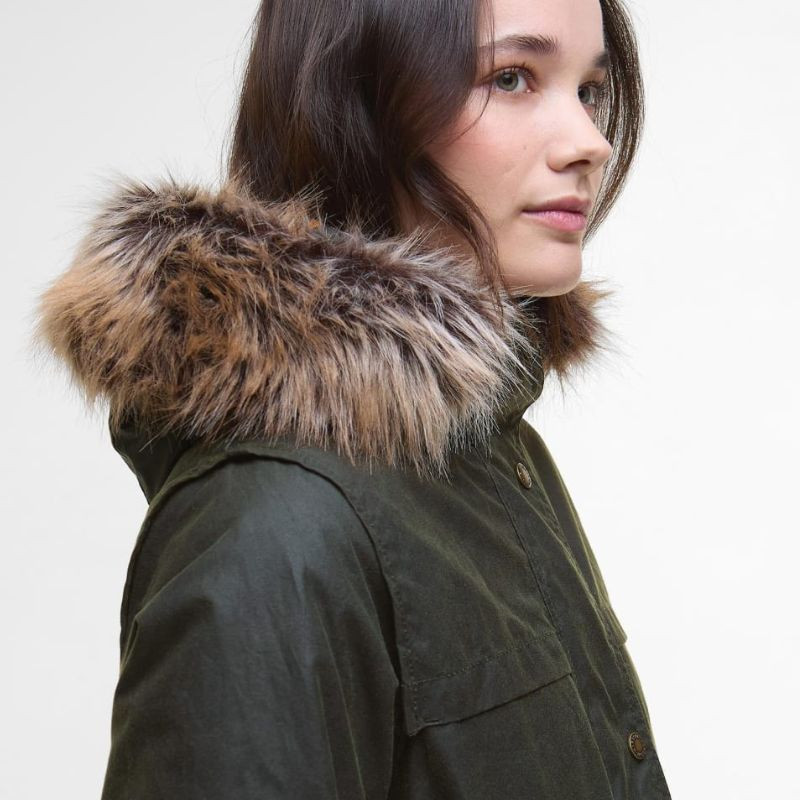 Barbour Vrouwen Parka Durham City Geolied