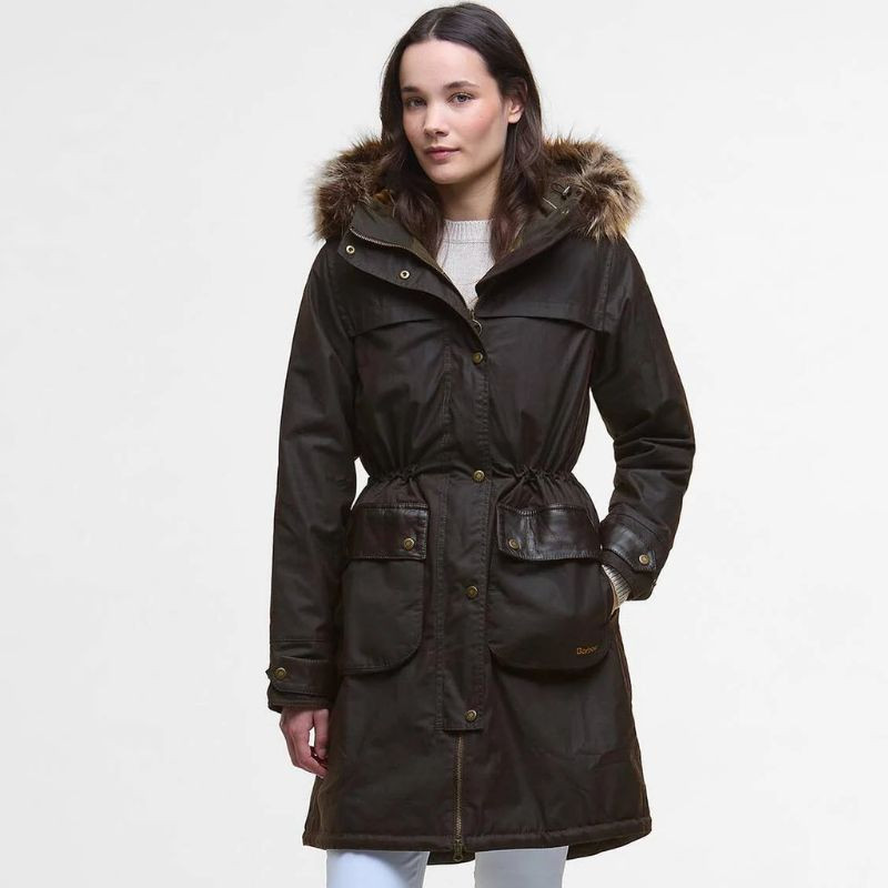Barbour Vrouwen Parka Durham City Geolied