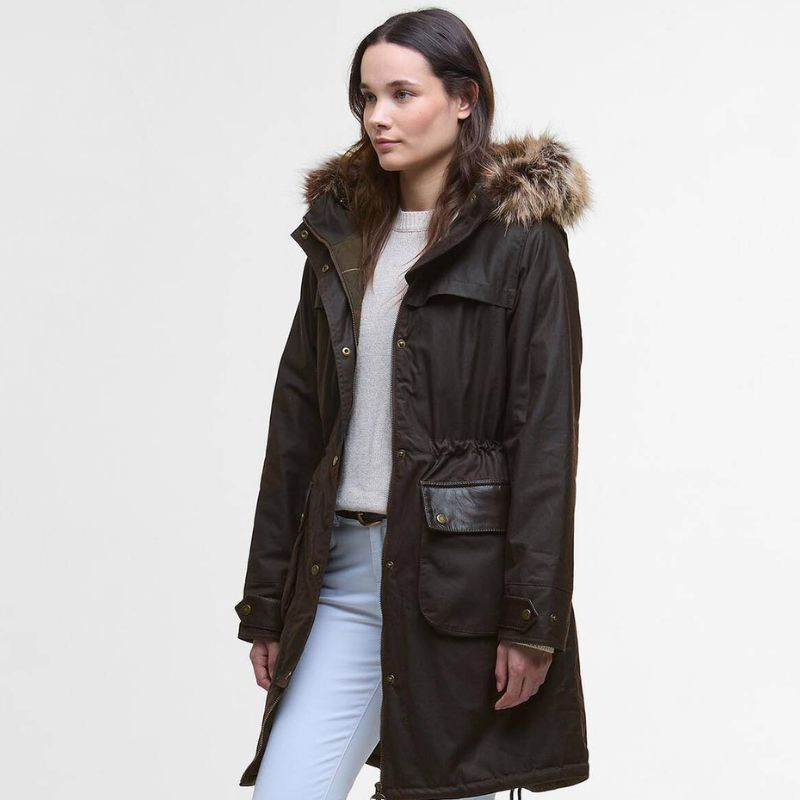 Barbour Vrouwen Parka Durham City Geolied