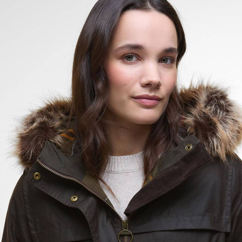 Barbour Vrouwen Parka Durham City Geolied