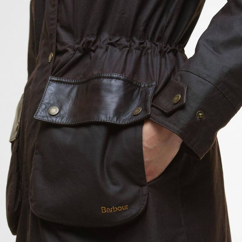 Parka huilée Durham City Femme Barbour