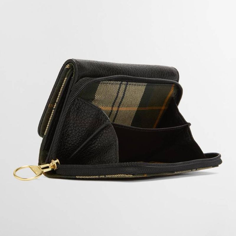Porte-Monnaie Rosa en Cuir Barbour