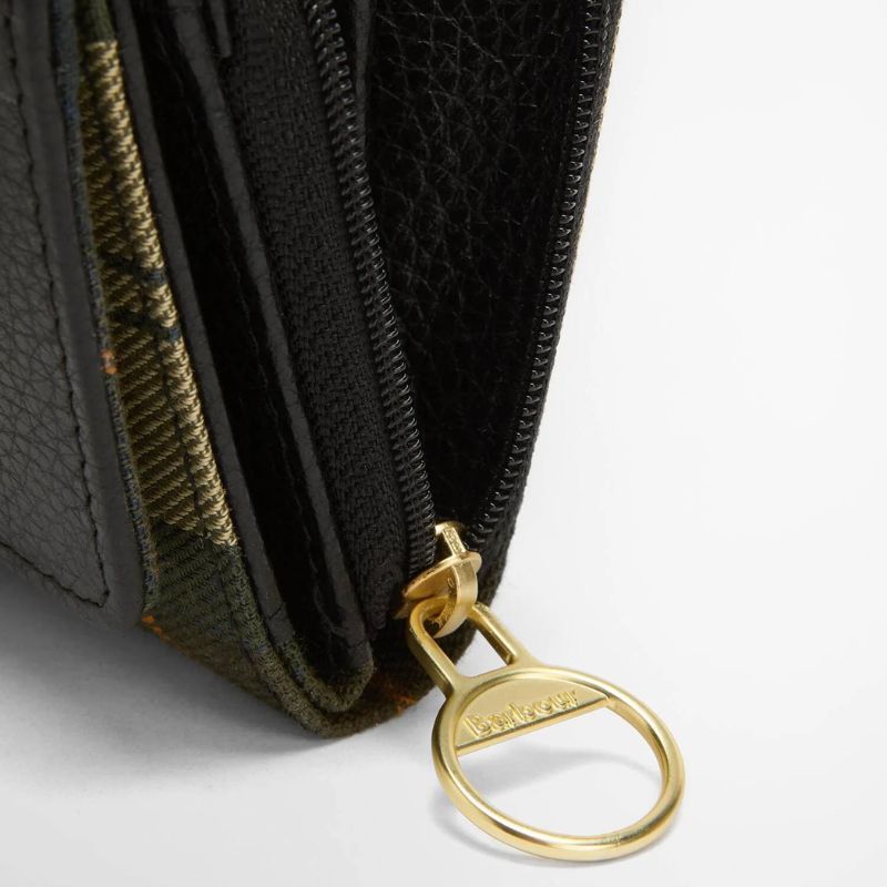 Porte-Monnaie Rosa en Cuir Barbour