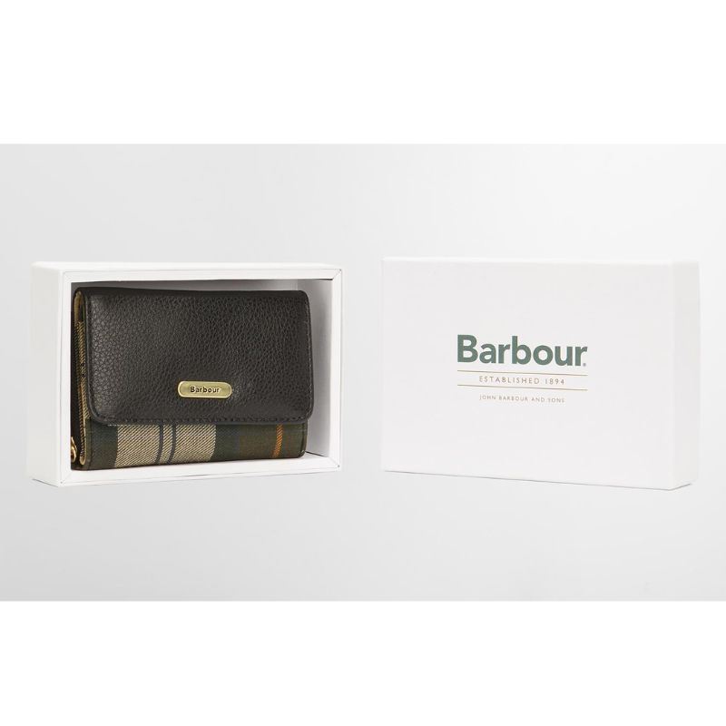 Porte-Monnaie Rosa en Cuir Barbour