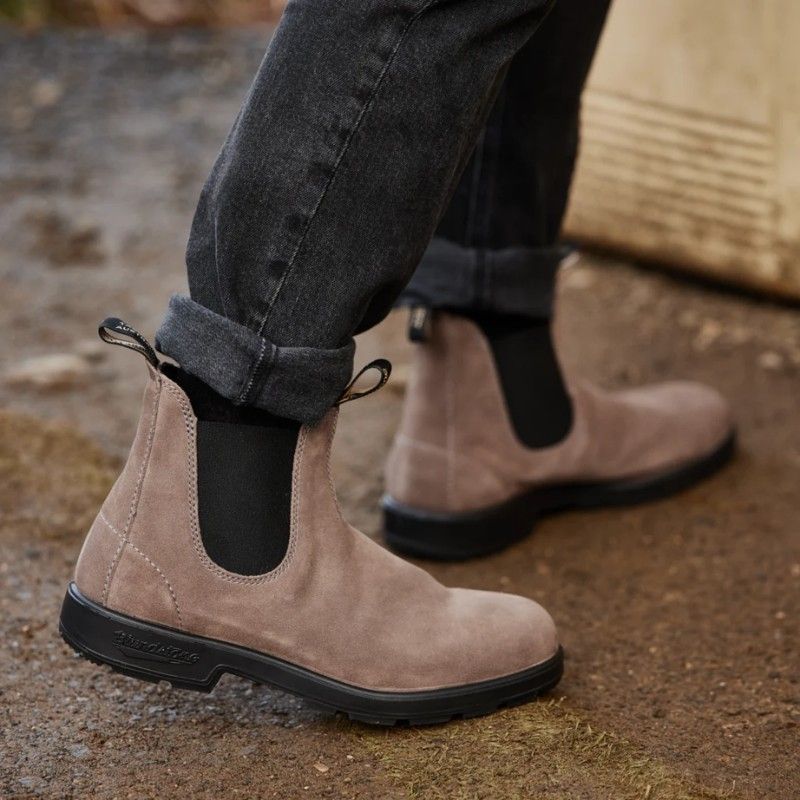Boots Chelsea Suede mixte 2407 Blundstone