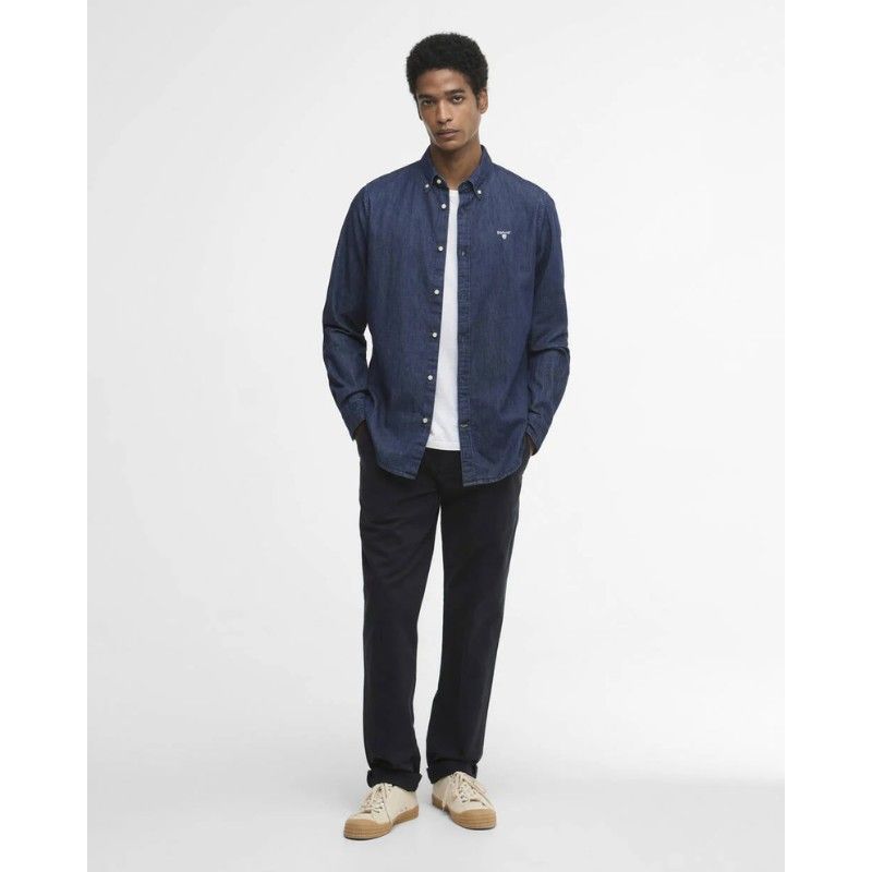 Broek Chambray Kraag Barbour