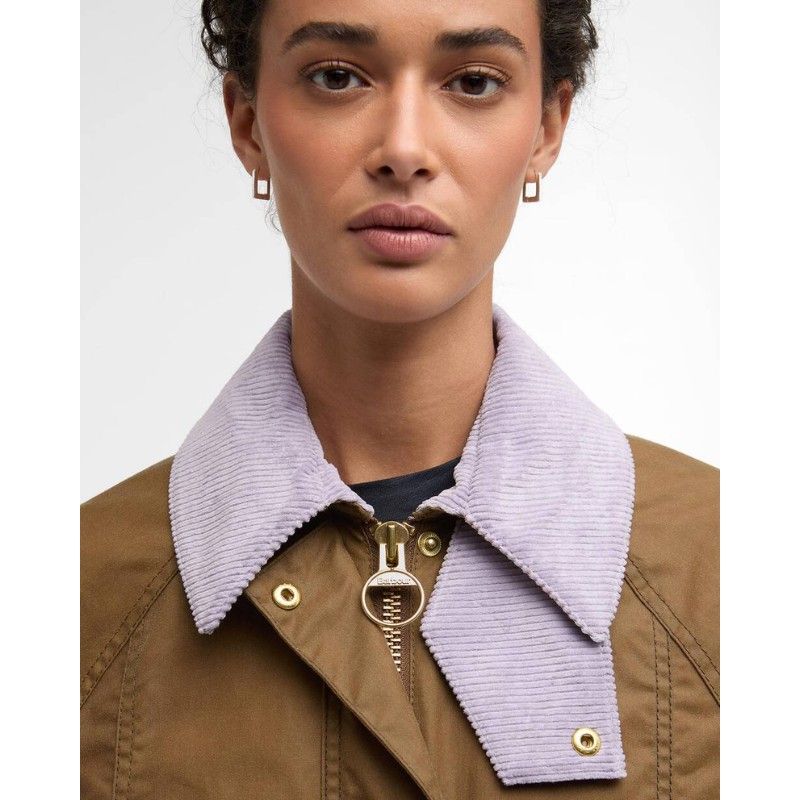 Veste Courte Huilée Beadnell Femme Barbour