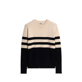 Pull marin en laine et coton Aigle