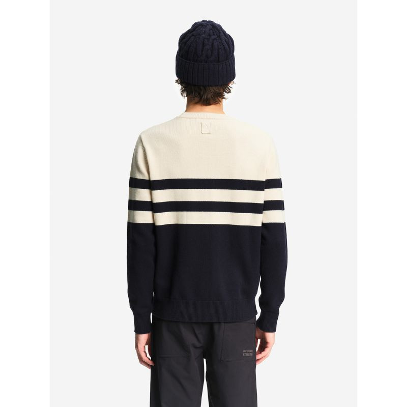 Pull marin en laine et coton Aigle